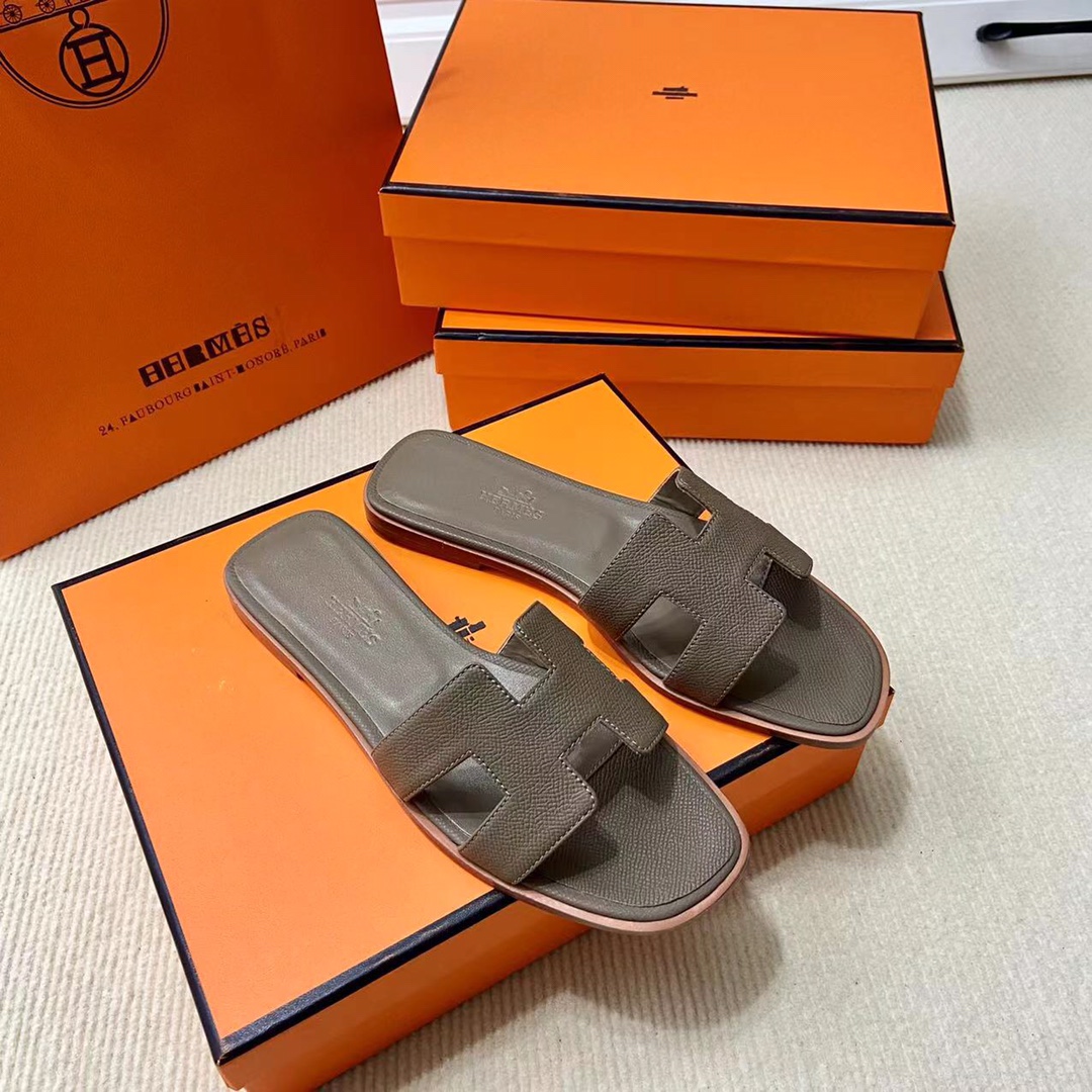 에르메스 올수공 오란 슬리퍼 샌들 앱송 59